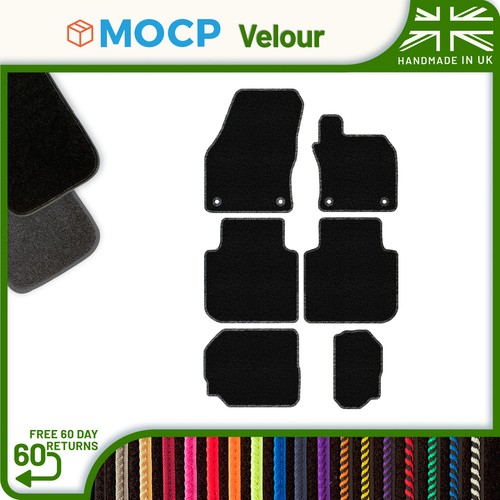 Velour car mats - velour, skoda